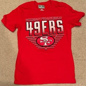 Fanatics Red San Francisco 49ers Graphic Tee